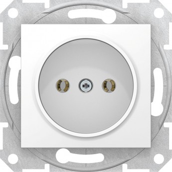 Розетка SCHNEIDER ELECTRIC SEDNA без зазем. конт., без защит. шторок, 16А, 250В, белый