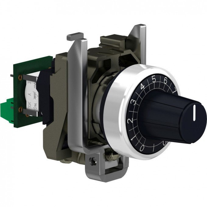 Потенциометр SCHNEIDER ELECTRIC HARMONY XB5 в сборе, МЕТ.ОСНОВ., 4.7кОм XB4BD912R4K7