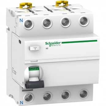 Дифференциальный выключатель (УЗО) SCHNEIDER ELECTRIC ACTI 9 iID 4П 40A 30mA A-ТИП